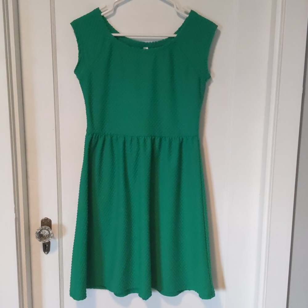 Green dress